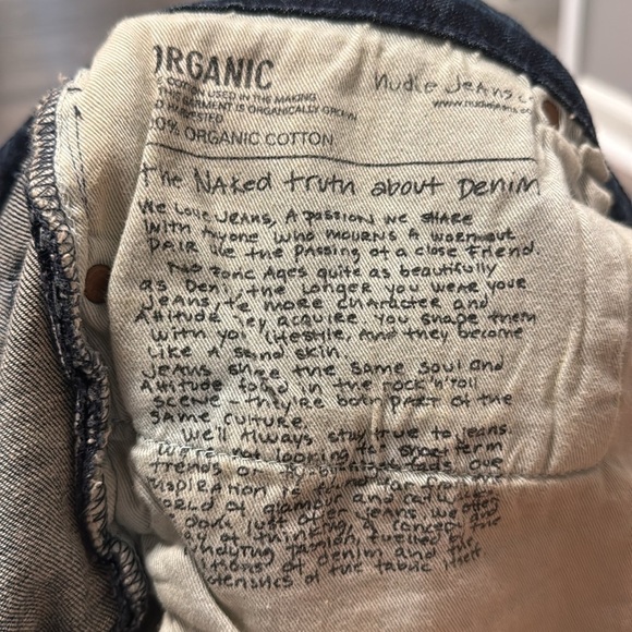 NWT Nudie Jeans Skinny Lin – Size W34 / L 34  
Brand New with Tags - Picture 7 of 8